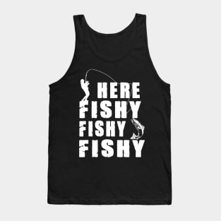 Funny Fishing Tank Top